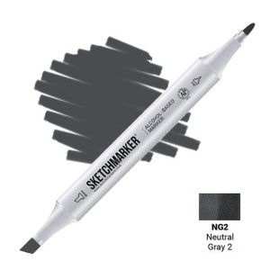 Маркер двусторонний Sketchmarker "Classic" NG2 Нейтральный серый 2