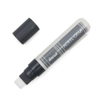 Акриловый маркер Darwi "Acryl Opak" №010 белый, наконечник 15 мм (0220015010)