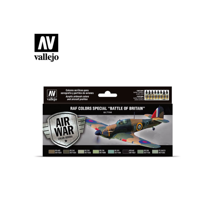 Набор 8 красок Model Air "Battle of Britain" 71.144