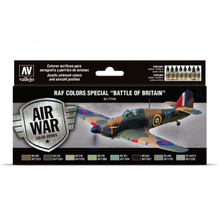 Набор красок для моделизма Model Air "Battle of Britain" 71.144, 8 оттенков