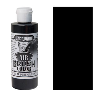 Краска для аэрографии Jacquard "Airbrush Color" 106 Transparent Black (черный прозрачный), 118мл