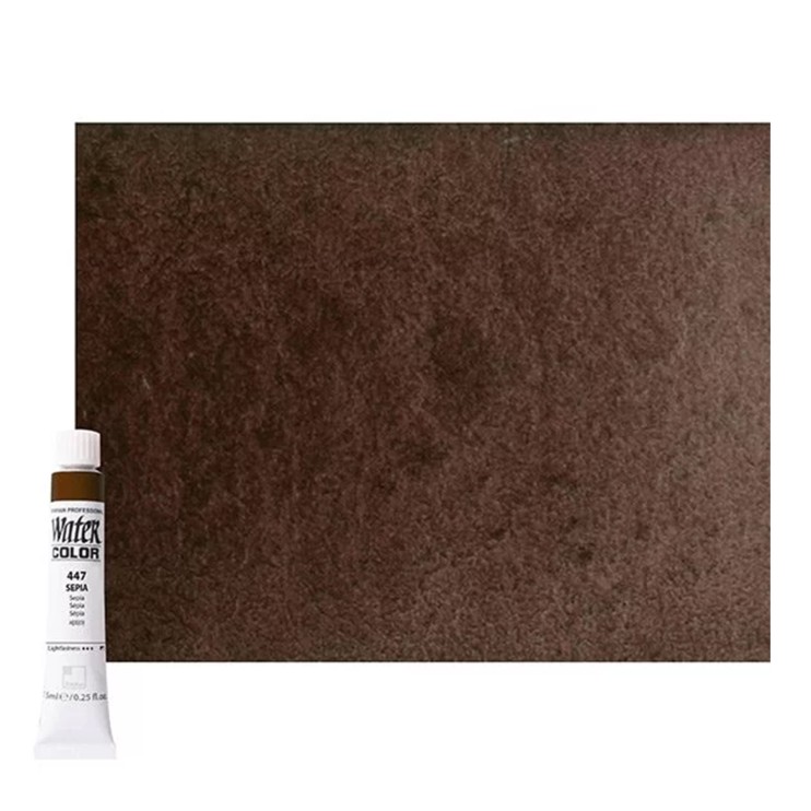 Акварельная краска ShinHan "Water Color Pro" №447 Сепия, 7,5мл