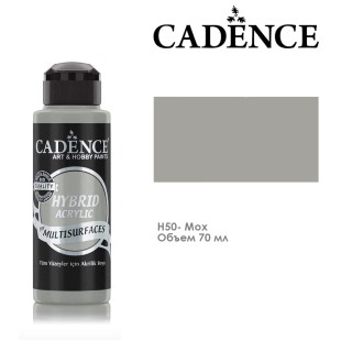 Краска акриловая Cadence "Hybrid" 70мл №H50 мох