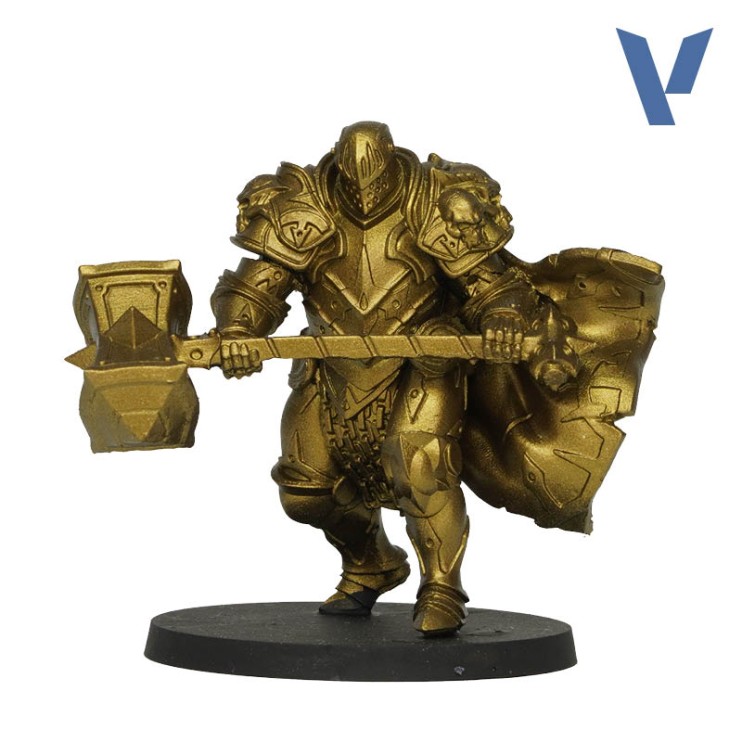Краска акрил Vallejo "True Metallic Metal" 77.136 Greenish Gold, 18мл (серия Base)
