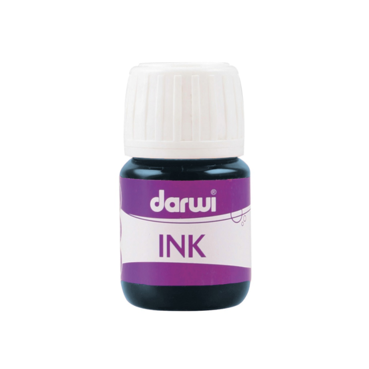Тушь высокопигментированная Darwi "INK" Бирюзовая/ 30 мл (1500030280)
