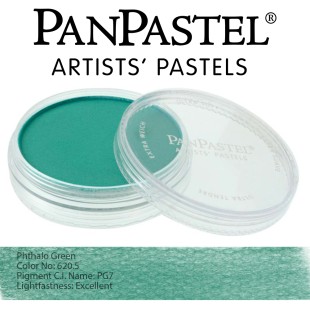 Пастель сухая "PanPastel" 620.5 Phthalo Green (Зеленый ФЦ) PP26205