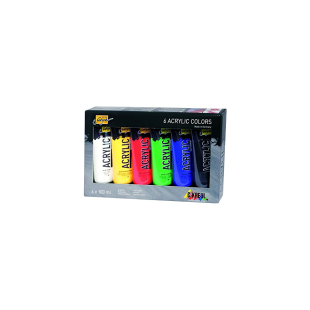 Набор акриловых красок Solo Goya "Acrylic" 6 туб по 100мл.