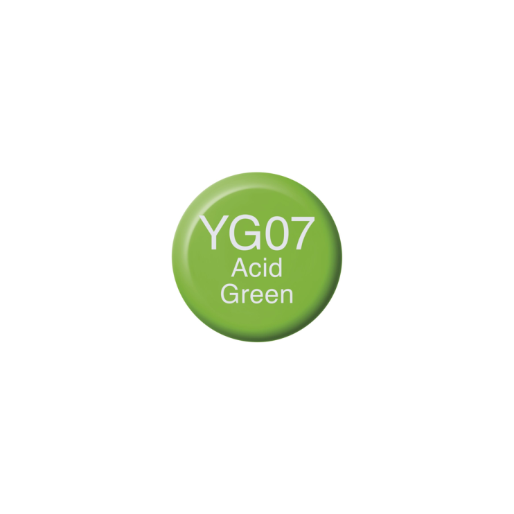 Спиртовые чернила Copic "INK" YG07 Acid Green (12мл)