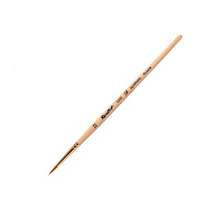 Кисть синтетика круглая "1310" №2,5 на короткой ручке