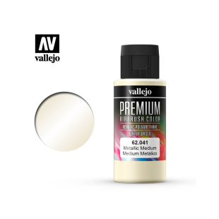 Краска акрилуретановая Vallejo "Premium" 41 Metallic Medium