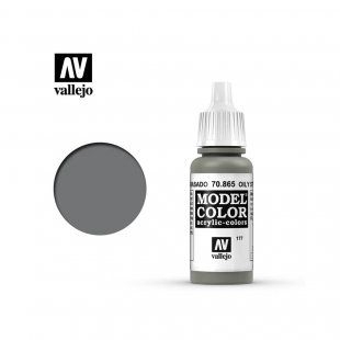Краска для моделизма Vallejo "Model Color" 70.865 Oily Steel