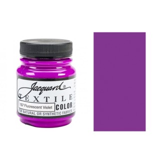 Краска по светлым тканям Jaсquard "Textile Colors" #157  фиолетовый флуоресцентный (нерастикающаяся), 67 мл