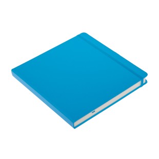 Блокнот для зарисовок Sketchmarker 20x20см, 140г/м2, 80л, твердая обложка Синий Карибский