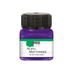 Глянцевая эмаль Kreul "Acryl Glanzfarbe" фиолетовая, 20 мл
