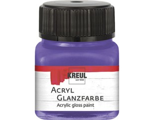 Акрил глянцевый Kreul "Acryl Glanzfarbe" 79225 Violet (фиолетовая), 20 мл