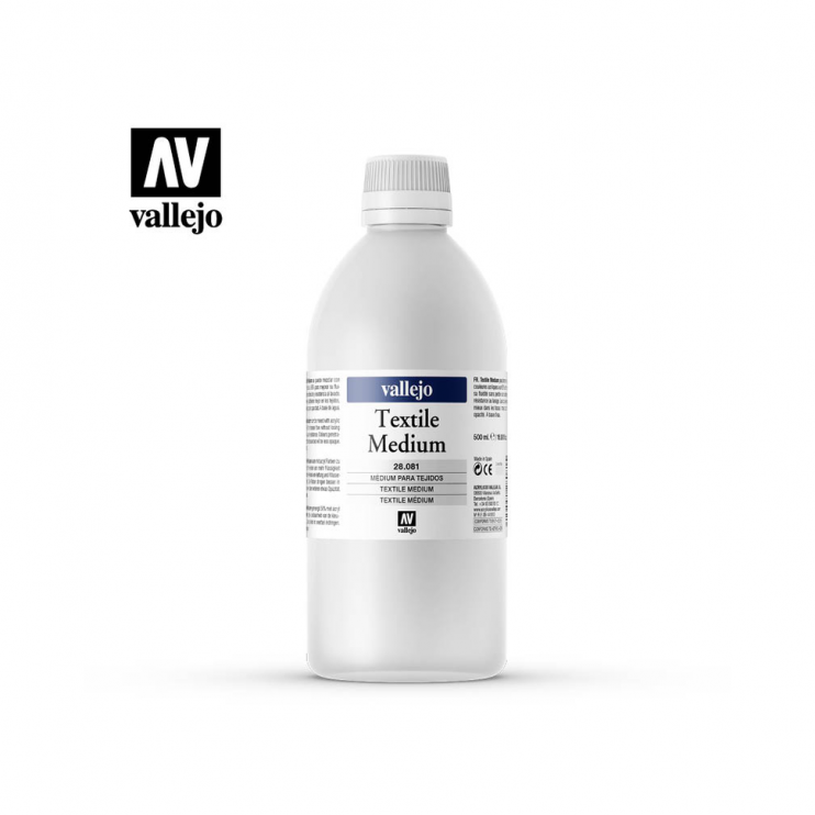 Текстильный медиум Vallejo "Textile Medium" 28.081, 500 мл