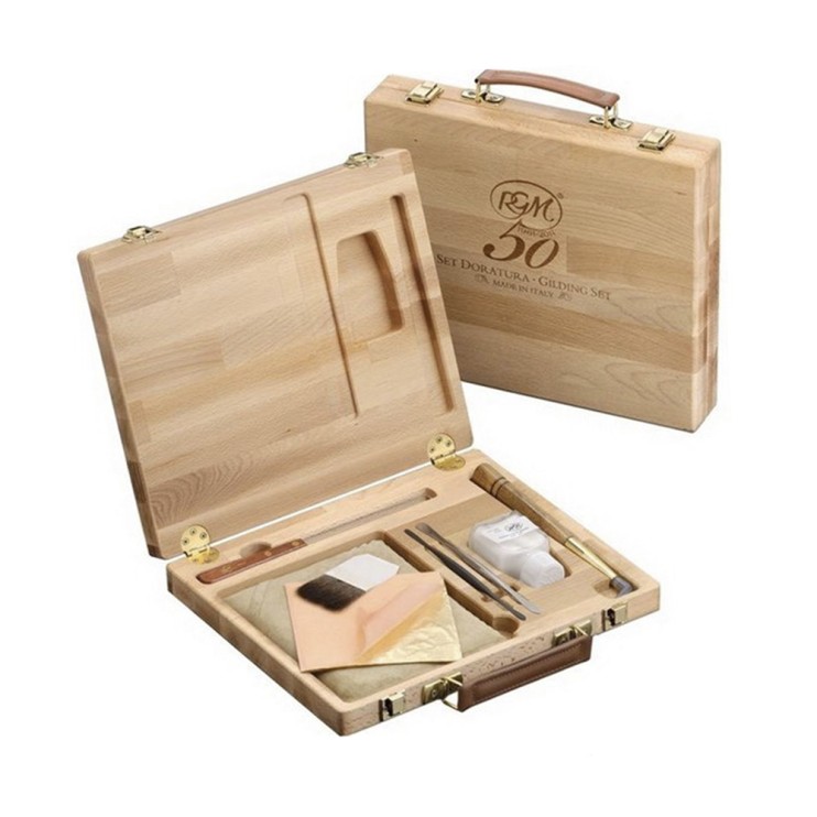 Набор подарочный для золочения RGM "Gilding set" 8 предметов