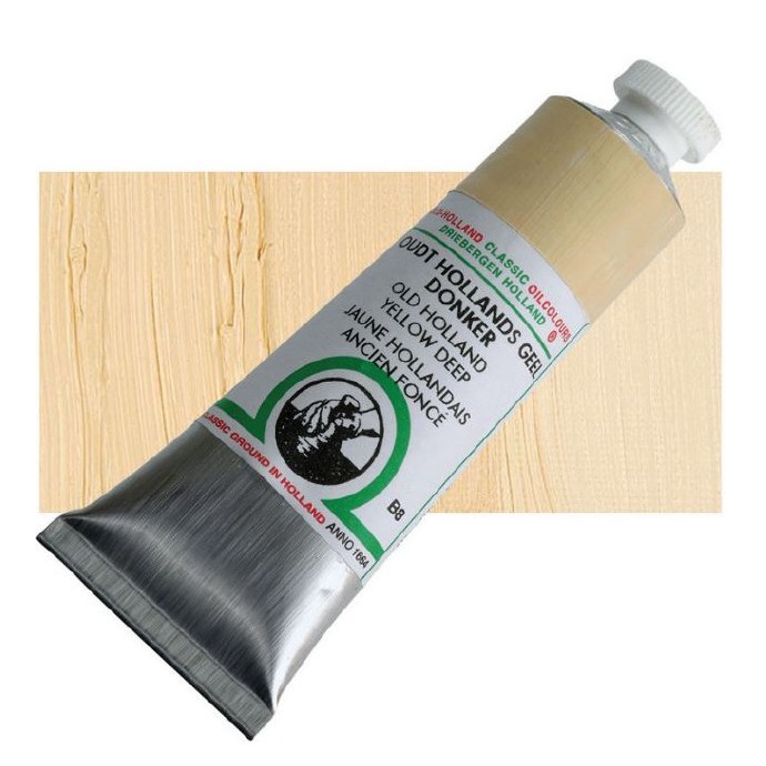 Масло Old Holland B8 Староголландская желтая темная/ 40мл.