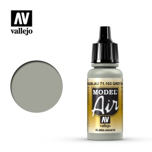 Краска для аэрографии "Model Air" цвет 71.103 (Gray Blue RLM84)