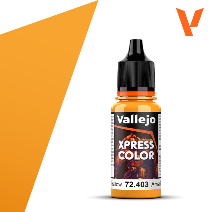 Акрил Vallejo "XPress Color" 72.403 Imperial Yellow, 18мл для моделизма