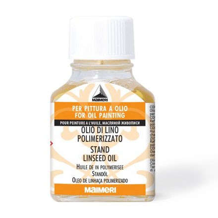 Масло льняное Maimeri "Stand Linseed Oil" полимеризованное, 75мл (5816652)