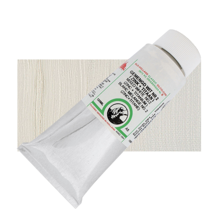 Масло Old Holland 005A Белила титано-цинковые/ 125мл.