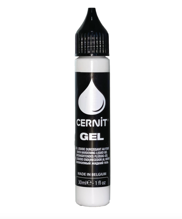 Жидкая полимерная глина Cernit "Gel" 010 White, 30мл