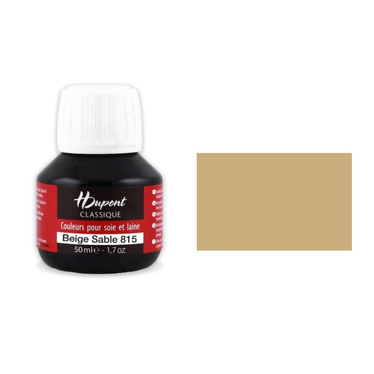 Краситель по шелку HDupont "Classique" 50 мл, №815 Песочный