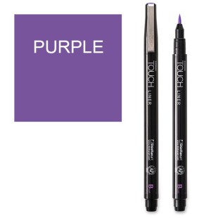 Капиллярная ручка "Touch liner" brush, purple