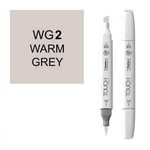 Маркер Touch Twin "Brush" цвет WG2 (warm grey 2)