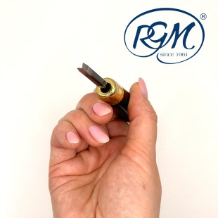 Резец по линолеуму "RGM" №302 с усиленной ручкой (без заточки)