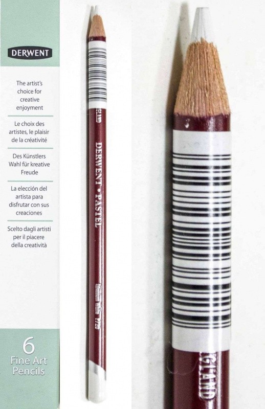 Карандаш пастельный Derwent "Pastel" #P720 Белила титановые (2300301)