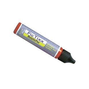 Краска для свечей Hobby Line "Pic Tixx" КРАСНЫЙ МЕТАЛЛИК/ 29мл