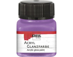 Акрил глянцевый Kreul "Acryl Glanzfarbe" 79226 Lilac (лиловая), 20 мл