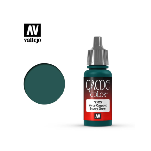 Краска акриловая для моделизма Vallejo "Game Color" 72.027 Scurvy Green