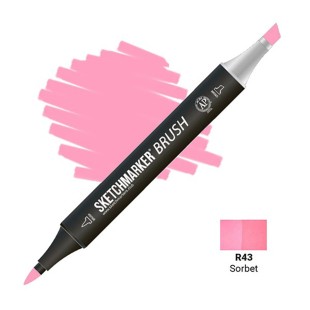 Маркер SketchMarker "Brush" R43 Шербет