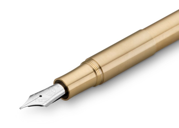 Ручка перьевая Kaweco "Supra" F (0,7мм), Brass (10001002)