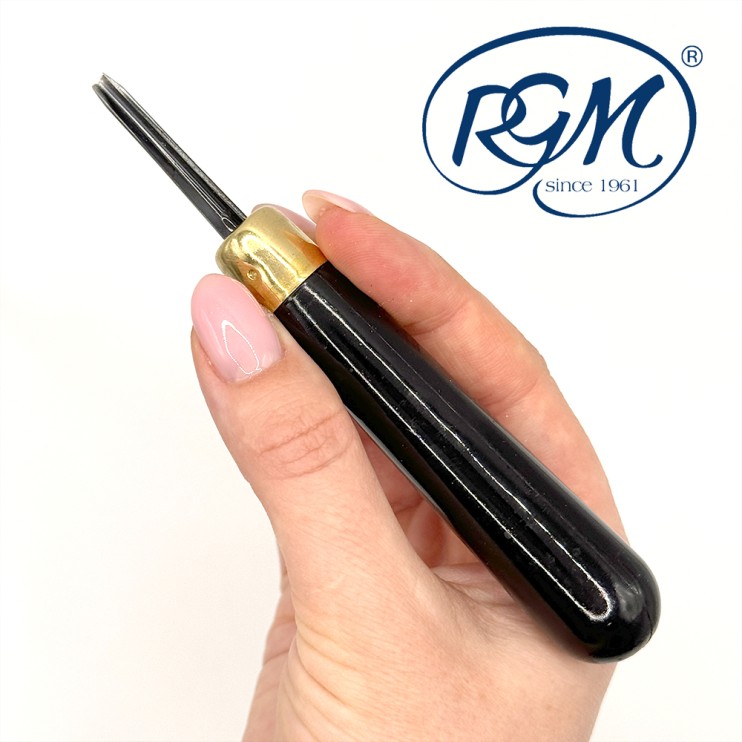 Резец по линолеуму "RGM" №303 с усиленной ручкой (без заточки) 