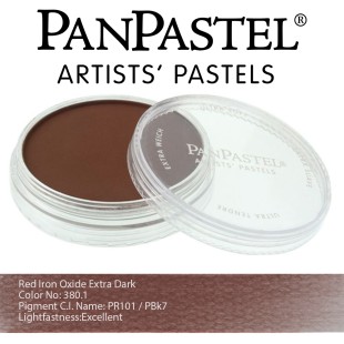 Пастель сухая "PanPastel" 380.1 Red Iron Oxide Extra Dark (Ржавый экстра) PP23801
