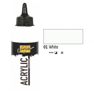 Краска акриловая Solo Goya "Acryl" №01 Белый, 250мл