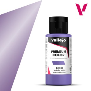 Акрил для аэрографии "Premium" 62.045 (Metallic Violet), 60 мл