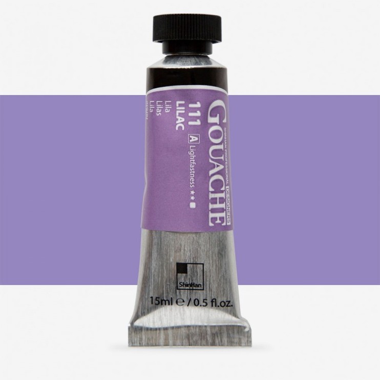 Гуашь Shinhan "Designers GOUACHE" №111(A) Lilac (Сиреневый), туба 15мл