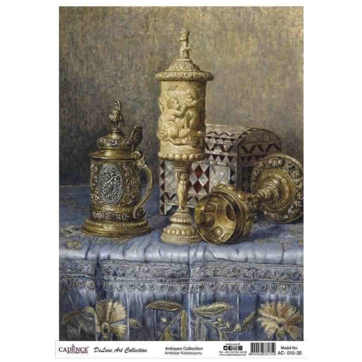 Рисовая карта 30х42см, AC010