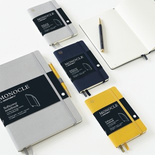 Блокнот в точку Leuchtturm1917 "Monocle" B5, 96л, 80гр/м², твердая обложка, Синий Неви