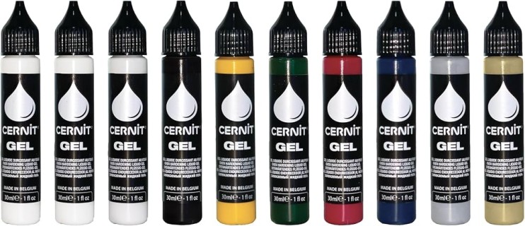 Жидкая полимерная глина Cernit "Gel" 080 Silver, 30мл