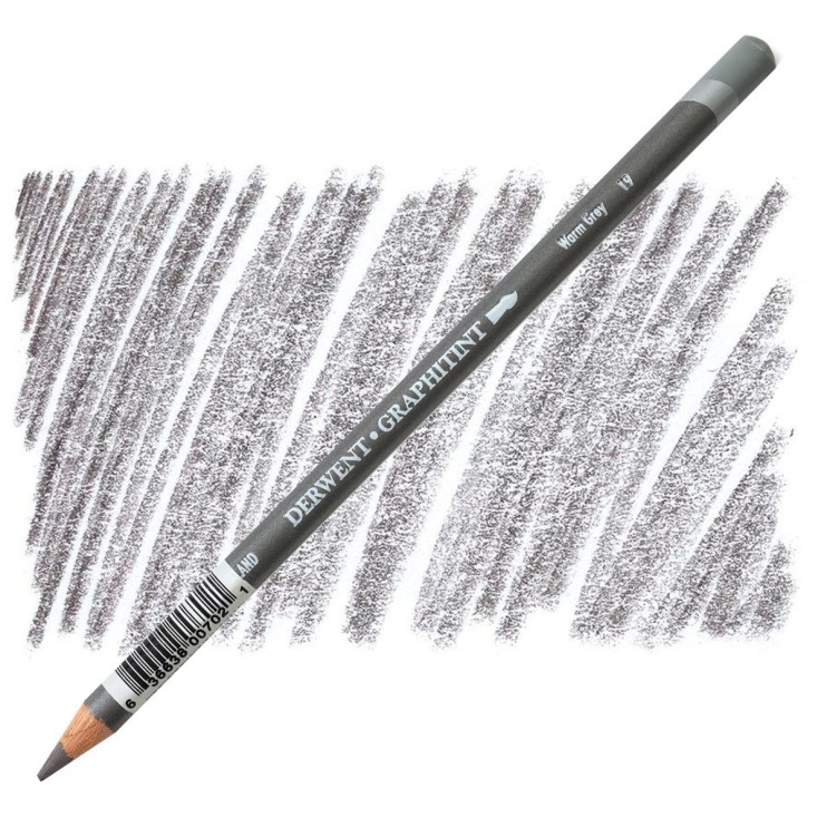 Комплект карандашей акварельных Derwent "Graphitint" Серые оттенки (№21, 20, 19)