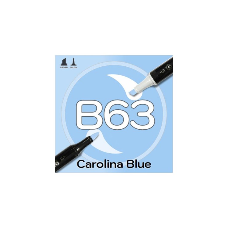 Маркер SketchMarker "Brush" B94 Дымчатый голубой