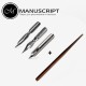 Набор Manuscript №2 (3 пера+держатель)