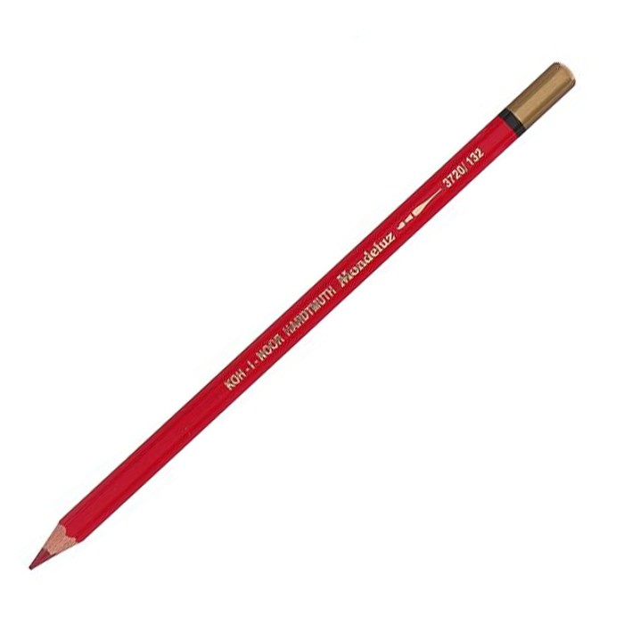 Карандаш акварельный Koh-i-noor "MONDELUZ" №132 Карминовый красный