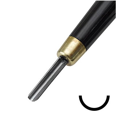 Резец по линолеуму "RGM" №304 с усиленной ручкой (без заточки)